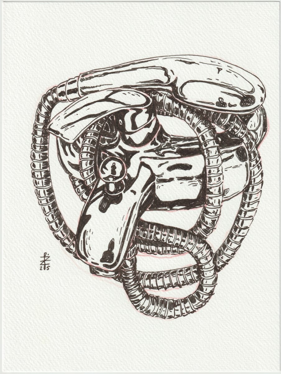 selfportrait-with-a-bathtub-faucet-2025-18x24
